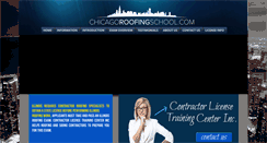 Desktop Screenshot of chicagoroofingschool.com